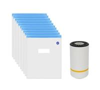 Bolsa de almacenamiento de filamentos for impresora 3D, bolsa de vacío PLA ABS PETG for secadora, bolsas de sellado resistentes a la humedad for mantener el filamento seco sellado(10 Bags-Auto Pump)