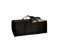 Bolsa de almacenamiento de heno con ventilación y asas reforzadas para el transporte de piensos de ganado, accesorios de alimentación con plano deslizante