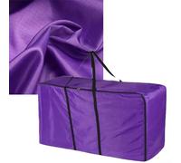 Bolsa de almacenamiento de heno plegable impermeable con tela Oxford y correas de hombro fuertes para mascotas y ganado (2 piezas)