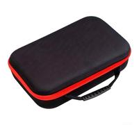 Bolsa de almacenamiento de herramientas, 1 paquete, organizador portátil Oxford EVA, cierre de hebilla magnética, funda compacta resistente al desgarro para taladros y amoladoras (rojo)