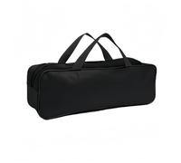 Bolsa de almacenamiento de herramientas de barbacoa, impermeable, tela Oxford Oxford 600D, adecuada para exteriores, hogar y fiestas en el jardín, por lo que es un accesorio multifuncional (negro, 43