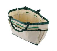 Bolsa de almacenamiento de herramientas de jardín: bolsa lateral colgante para rodillas y organizador de jardinería de tela Oxford con múltiples bolsillos. Este portador de herramientas portátil para
