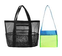 Bolsa De Almacenamiento De Juguetes De 1 Pieza Y Bolsa De Transporte Para Niños De 1 Pieza, Bolsa De Almacenamiento De Gran Capacidad, Bolsa De Almacenamiento De Playa