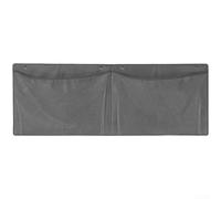 Bolsa de almacenamiento de juguetes de malla de gran capacidad, organizador para colgar en la pared, bolsa de red plegable para ladrillos y muñecas, gris, 44 x 119 cm (gris)
