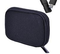 Bolsa de almacenamiento de la unidad flash: estuche compacta y duradera con el cierre de la cremallera | Protective Eva Shell, forro interior suave, estuche de viaje portátil para unidades USB, tarjet