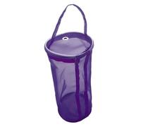 bolsa de almacenamiento de lana S/L Portable Knitting Yarn Balls Storage Case Small Round Empty Mesh Bag Basket Organizer Crochet Carrier Sewing Accessories para Crochet Guardar Lanas(Purple-Large)