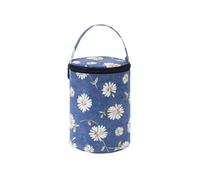 bolsa de almacenamiento de lana Small Yarn Storage Bag Empty Flower Knitting Tote Waterproof Crochet Hooks For Sewing Accessories Tools para Crochet Guardar Lanas(Color 17)