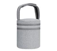 Bolsa de almacenamiento de leche de viaje, bolsa térmica para botellas, soporte para leche materna con cierre de cremallera, se adapta a portabotellas portátil, 2 botellas grandes, organizador de