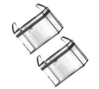 Bolsa de almacenamiento de libros de transparente, B M | Funda protectora para libros, transparente, resistente polvo, impermeable para documentos, revistas y