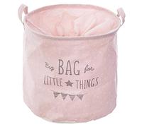Bolsa de almacenamiento de lona rosa