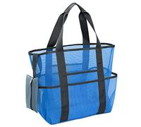 Bolsa de almacenamiento de maquillaje con red de lavado de aguas termales de Sandbeach para vacaciones de verano