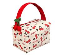 Bolsa de almacenamiento de maquillaje multifuncional de algodón con diseño a prueba de golpes, impermeable, organizador portátil para artículos de tocador, organizador profesional de maquillaje, a