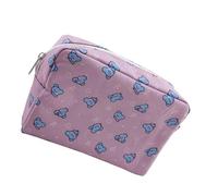 Bolsa de almacenamiento de moda con cierre de cremallera, organizadores de cosméticos, bolsa de maquillaje ergonómica para viajes, organizadores esenciales, elegantes salidas para padres e hijos, a