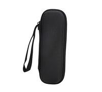 Bolsa de Almacenamiento, de Nailon a Prueba de Golpes, portátil, para Llevar bolígrafos de traducción, Resistente a Las Manchas, para la Escuela y el hogar (Negro)