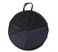 Bolsa de almacenamiento de nailon impermeable para ruedas de bicicleta con cierre de cremallera y correas de transporte para ruedas de 26, 27, 5, 29 pulgadas, adecuada para viajes en avión (29