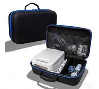 Bolsa de almacenamiento de nebulizador organizacional para NE-C900 NE-C28C900N con opciones divisoras flexibles y exterior protegido contra la intemperie (GC-1036 negro)