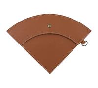 Bolsa de almacenamiento de papel de filtro de café, almacenamiento portátil de papel para filtro de café al aire libre, bolsa de soporte impermeable, funda, bolsa de piel sintética reutilizable con