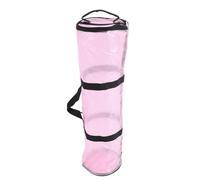 Bolsa de almacenamiento de papel de regalo de gran capacidad, organizador de envoltorios transparente, bolsa organizadora plegable para Navidad, forma conveniente y eficiente de almacenar tus