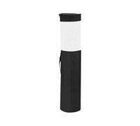 Bolsa de Almacenamiento de Papel de Regalo Wrapping Paper Storage Bag Rolls And Ribbon Holder Heavy Duty Tear Proof Gift Wrap Pvc Fabric Storage Organizer(Black)