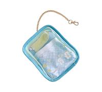 Bolsa De Almacenamiento De PVC Transparente Con Impresiones Dibujos Animados Espaciosos Bolsas Exhibición Compartimentos Para Actividades Viajes Escolares Aire Libre