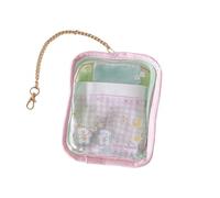 Bolsa De Almacenamiento De PVC Transparente Con Impresiones Dibujos Animados Espaciosos Bolsas Exhibición Compartimentos Para Actividades Viajes Escolares Aire Libre