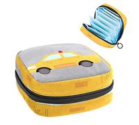 Bolsa de almacenamiento de servilletas sanitarias, bolsa de copa menstrual, bolsa de tampón, organizador de almohadillas de período para mujeres y niñas, taxi ocupado