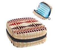 Bolsa de almacenamiento de servilletas sanitarias, bolsa de copa menstrual, bolsa de tampón, organizador de almohadillas de período para mujeres y niñas, tribu