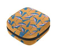 Bolsa de almacenamiento de servilletas sanitarias, bolsa de copa menstrual, bolsa de viaje para niñas, organizador de almohadillas sanitarias de gran capacidad, paraguas japonés
