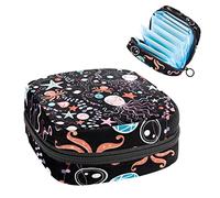 Bolsa de almacenamiento de servilletas sanitarias, bolsa de kit de período para la escuela, bolsa de copa menstrual, bolsa organizadora de servilletas sanitarias, pulpo de estrella de mar Sealife
