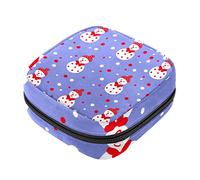 Bolsa de almacenamiento de servilletas sanitarias, bolsas de productos femeninos, bolsa portátil para kit de período para niñas, mujeres, señoras, 6 (20), Varios colores, 4.7x6.6x6.6 in/12x17x17 cm