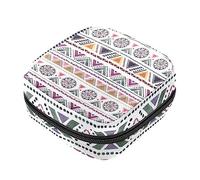 Bolsa de almacenamiento de servilletas sanitarias, bolsas de productos femeninos, bolsa portátil para kit de período para niñas y mujeres 59000E34f1f39, Varios colores, 4.7x6.6x6.6 in/12x17x17 cm