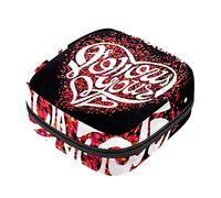 Bolsa de almacenamiento de servilletas sanitarias, bolsas de productos femeninos, bolsa portátil para niñas, mujeres, señoras, sigue tu corazón amor, Varios colores, 4.7x6.6x6.6 in/12x17x17 cm