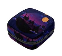 Bolsa de almacenamiento de servilletas sanitarias, bolsas de productos femeninos, bolsa portátil para kit de período para niñas, mujeres y señoras, Epifanía, Varios colores, 4.7x6.6x6.6 in/12x17x17 cm
