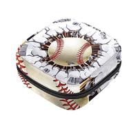 Bolsa de almacenamiento de servilletas sanitarias, bolsas de productos femeninos, bolsa portátil para niñas y mujeres, pelota blanca, Varios colores, 4.7x6.6x6.6 in/12x17x17 cm