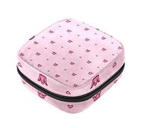 Bolsa de almacenamiento de servilletas sanitarias, bolsas de productos femeninos, bolsa portátil para niñas y mujeres, corona de princesa, rosa, Varios colores, 4.7x6.6x6.6 in/12x17x17 cm