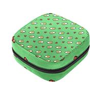 Bolsa de almacenamiento de servilletas sanitarias, bolsas de productos femeninos, bolsa portátil para kit de período para niñas, mujeres y mujeres, 8 (21), Varios colores, 4.7x6.6x6.6 in/12x17x17 cm