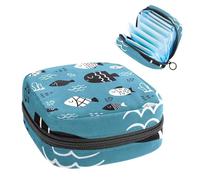 Bolsa de almacenamiento de servilletas sanitarias, cabin in the woods, bolsa para kit de primer período para niñas y mujeres, bolsa de copa menstrual, bolsas de tampón para menstruación femenina,
