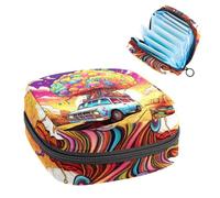 Bolsa de almacenamiento de servilletas sanitarias, cerebro y bus-79, bolsa para kit de primer período para niñas y mujeres, bolsa de copa menstrual, bolsas de tampón para menstruación femenina, Holde