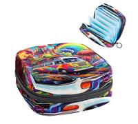 Bolsa de almacenamiento de servilletas sanitarias, cerebro y bus-90, bolsa para kit de primer período para niñas y mujeres, bolsa de copa menstrual, bolsas de tampón para menstruación femenina, Holde