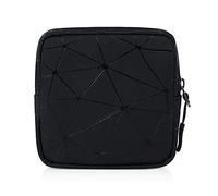 Bolsa de almacenamiento de servilletas sanitarias con cremallera, bolsa de cuero portátil impermeable para copa menstrual, bolsas de almacenamiento para compresas sanitarias, bolsa femenina para el