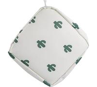 Bolsa de almacenamiento de servilletas sanitarias de cactus con diseño de impresión colorida, bolsa portátil con cremallera para almohadilla menstrual para mujeres y mujeres, servilletas sanitarias