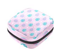 Bolsa de almacenamiento de servilletas sanitarias, Día Mundial del Turismo, colorida Torre Eiffel oscura, bolsa para kit de primer período, bolsa para niñas y mujeres, bolsa de copa menstrual, bolsas