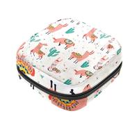Bolsa de almacenamiento de servilletas sanitarias, diseño de flecha de amor para el día de San Valentín, bolsa roja para kit de primer período para niñas y mujeres, bolsa de copa menstrual, bolsas de