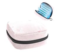 Bolsa de almacenamiento de servilletas sanitarias, I Love The UK, diseño de bandera británica vintage para niñas y mujeres, bolsa de copa menstrual, bolsas de tampón para menstruación femenina, Holde,