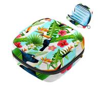 Bolsa de almacenamiento de servilletas sanitarias, Map Treasure Island, bolsa para kit de primer período para niñas y mujeres, bolsa de copa menstrual, bolsas de tampón para menstruación femenina,