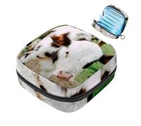 Bolsa de almacenamiento de servilletas sanitarias, Map Treasure Island, bolsa para kit de primer período para niñas y mujeres, bolsa de copa menstrual, bolsas de tampón para menstruación femenina,