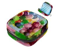 Bolsa de almacenamiento de servilletas sanitarias, Map Treasure Island, bolsa para kit de primer período para niñas y mujeres, bolsa de copa menstrual, bolsas de tampón para menstruación femenina,