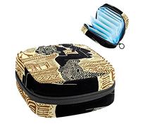 Bolsa de almacenamiento de servilletas sanitarias, menstrual, bolsa organizadora de servilletas sanitarias, servilletas americanas, mujeres negras sosteniendo a un beb?en sus brazos
