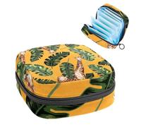 Bolsa de almacenamiento de servilletas sanitarias, nave espacial volando sobre tThe World First Period, bolsa para niñas y mujeres, bolsa de copa menstrual, bolsas de tampón para menstruación