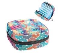 Bolsa de almacenamiento de servilletas sanitarias, Rocket Celestial Body Sea First Period Kit Bag para niñas y mujeres, bolsa de copa menstrual, bolsas de tampón para menstruación femenina, Holde,